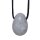 Calcit blau Trommelstein Anhänger Tropfen gebohrt ca.30x20mm mit Bohrung ca. 2,5 mm