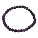 Amethyst Kinder Armband Kugel ca. 4mm, auf Stretchband...