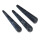 Gabbro Massage Stab/Griffel konische Form ca. 130 mm interessante Maserung