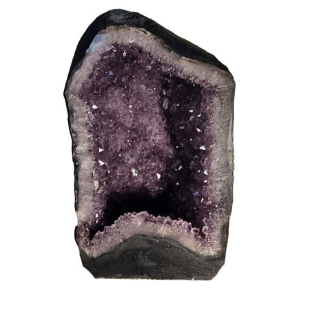 Amethyst Druse 21,9 kg/ (HBT) 38,5 cm x 23,5 cm x 13 cm RARITÄT Unikat- Einzelstück