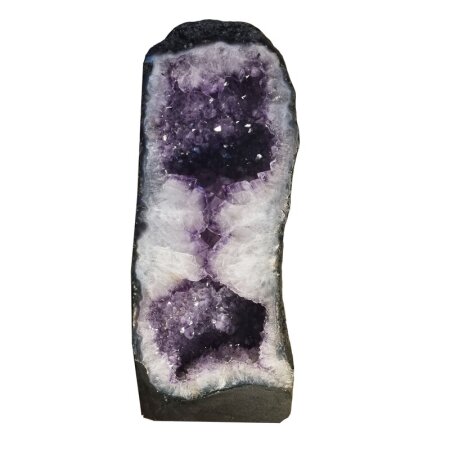 Amethyst Druse 14,7 kg/ (HBT) 46 cm x 19 cm x 9,5 cm RARITÄT Unikat- Einzelstück