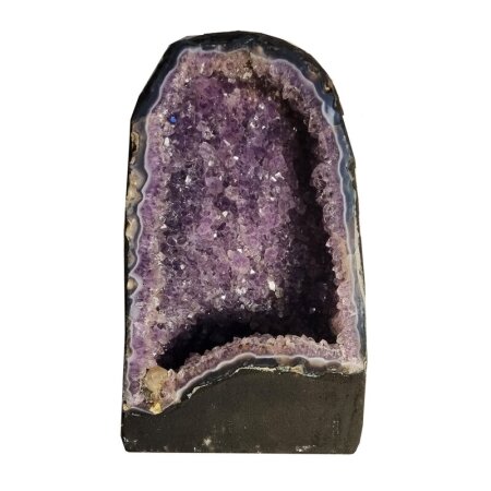 Amethyst Druse 8,9 kg/ (HBT) 29  cm x 17,5 cm x 12  cm RARITÄT Unikat- Einzelstück