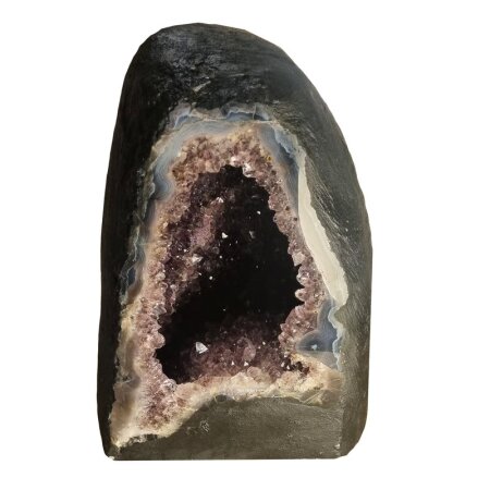Amethyst Druse 16,3 kg/ (HBT) 29  cm x 20 cm x 16  cm RARITÄT Unikat- Einzelstück