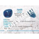 Apatit blaugrün Splitter Armband auf Stretchband ca. 4 - 8 mm, 19 - 20 cm lang