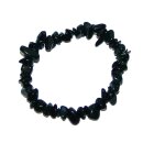 Grünfluss Splitter Armband auf Stretchband ca. 5 - 10 mm, 19 - 20 cm lang