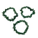 Nephrit (Jade) Splitter Armband auf Stretchband ca. 5 -...