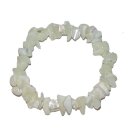 Perlmutt Splitter Armband auf Stretchband ca.  5 - 15 mm,...