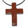 Goldfluss Kreuz  Anhänger 45 x 35 x 8 mm mit Bohrung: ca. 2,5 mm